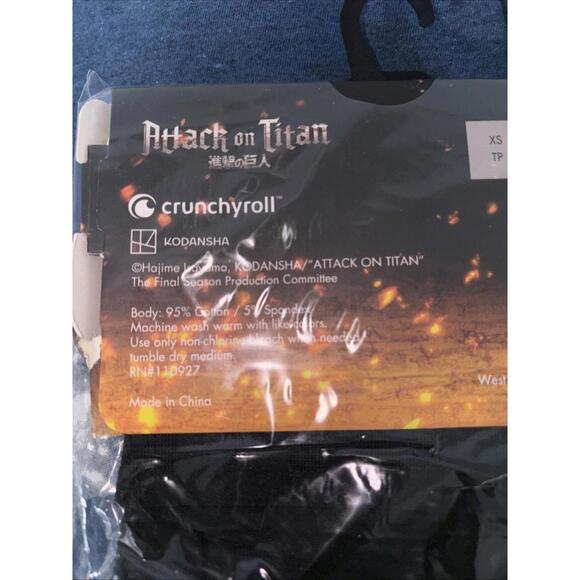 Attack on titan boxer briefs size small 2 Packs New In Package - Picture 6 of 7